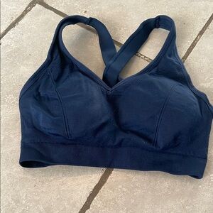 Women's Navy Sports Bra